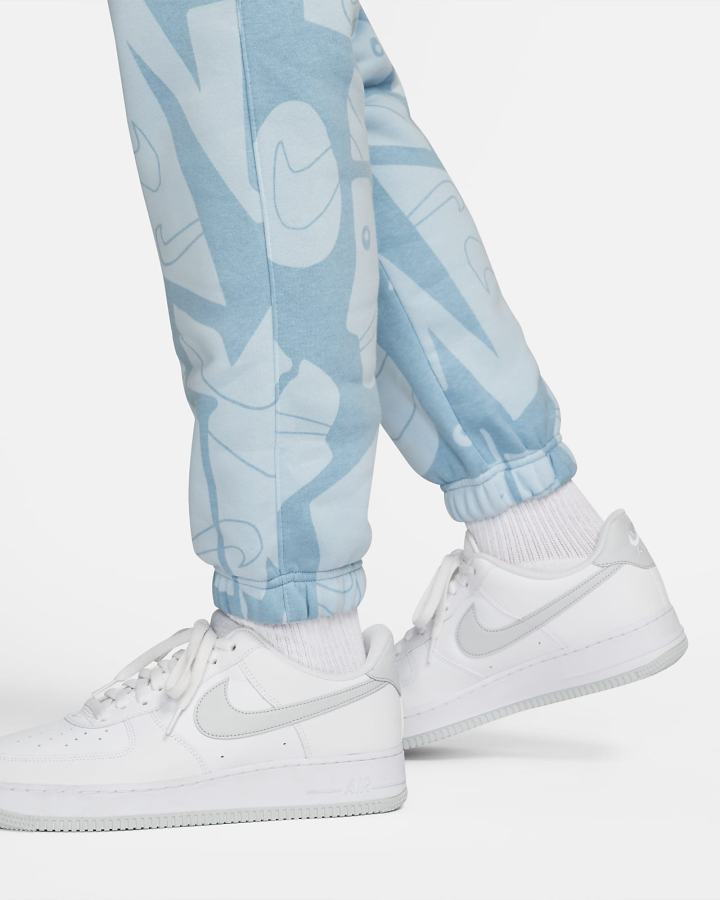 Nike Sportswear Club Fleece+ Print Muške Jogger Hlače Plave Tamnoplave | HR-65917QAYS