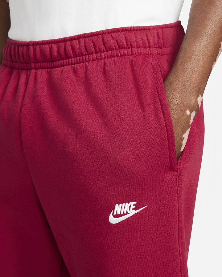 Nike Sportswear Club Fleece Ženske Jogger Hlače Bordo Bijele | HR-07639ASLB