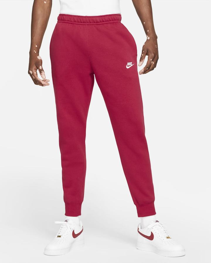 Nike Sportswear Club Fleece Ženske Jogger Hlače Bordo Bijele | HR-07639ASLB