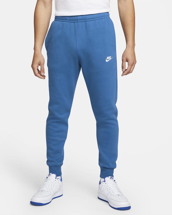 Nike Sportswear Club Fleece Ženske Jogger Hlače Tamno Plave Bijele | HR-42573PSDZ