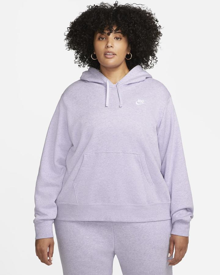 Nike Sportswear Club Fleece Ženske Majica S Kapuljačom Bijele | HR-02613QPEZ