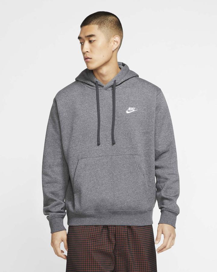 Nike Sportswear Club Fleece Ženske Majica S Kapuljačom Sive Tamno Sive Bijele | HR-14203GOQE