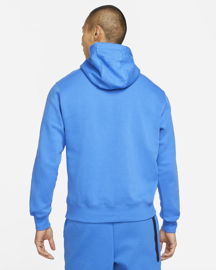 Nike Sportswear Club Fleece Ženske Majica S Kapuljačom Plave Bijele | HR-48120MDFY