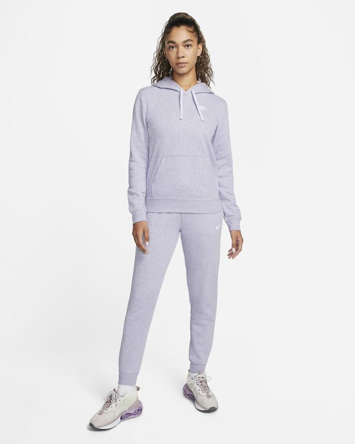 Nike Sportswear Club Fleece Ženske Majica S Kapuljačom Bijele | HR-50978UBMT