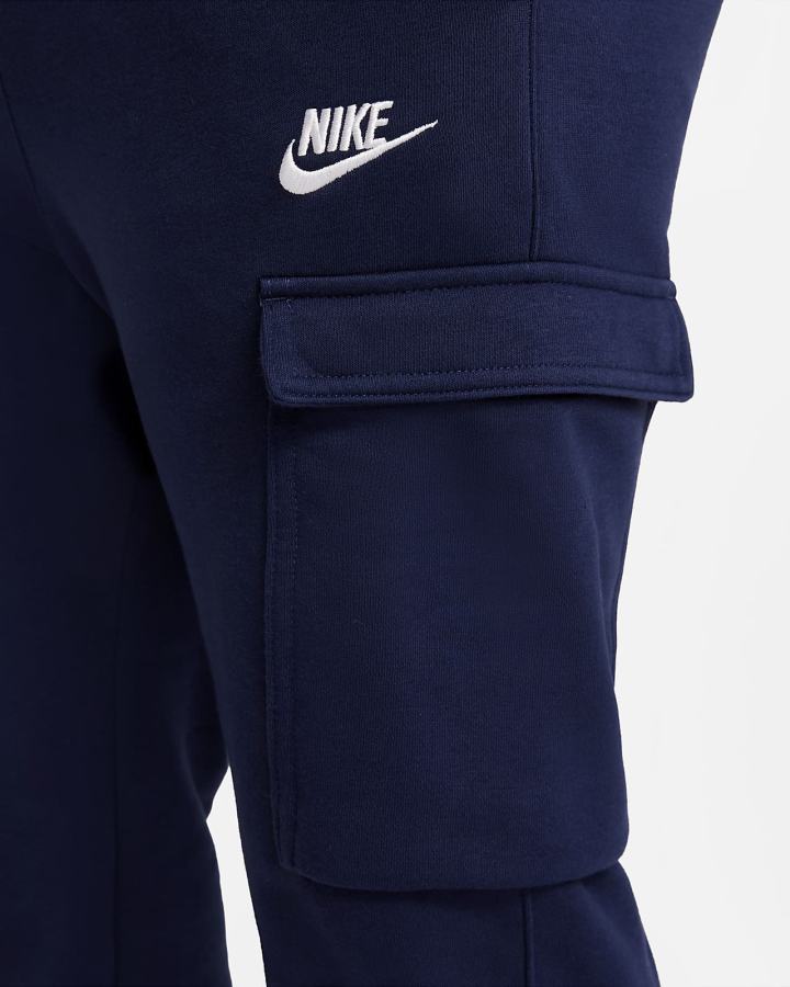 Nike Sportswear Club Kids Cargo Za Dječake Hlače Tamnoplave Bijele | HR-14820OIEQ