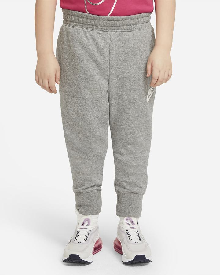 Nike Sportswear Club Kids French Terry Fitted (Extended Size) Za Djevojčice Hlače Tamno Sive Bijele | HR-96351QCRM