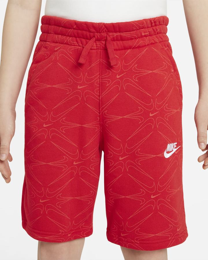 Nike Sportswear Club Kids Za Dječake Kratke Hlače Crvene | HR-81302NEBR