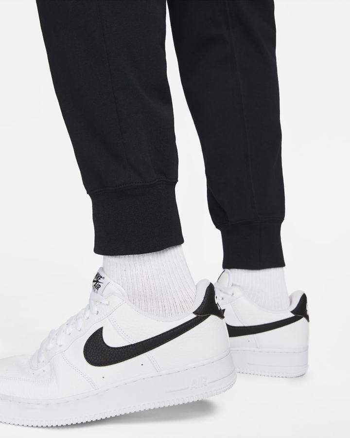 Nike Sportswear Club Muške Jogger Hlače Crne Bijele | HR-19753SAOC