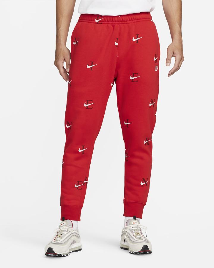 Nike Sportswear Club Muške Jogger Hlače Crvene | HR-63189KDAY