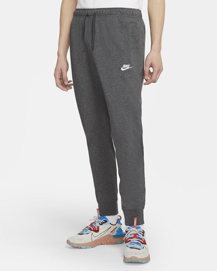 Nike Sportswear Club Muške Jogger Hlače Sive Bijele | HR-76124PJFE