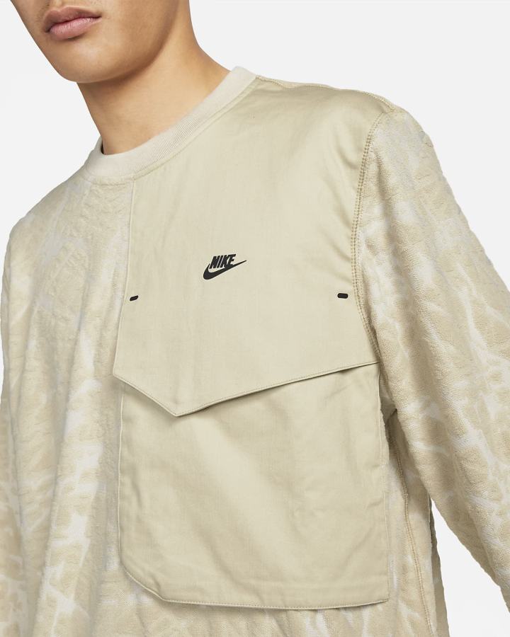 Nike Sportswear Dri-FIT ADV Tech Pack Long-Sleeve Top Muške Košulje Svijetlo Smeđe Crne | HR-86041QFAR