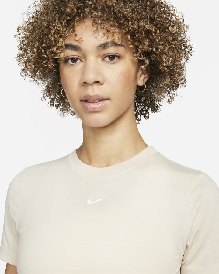 Nike Sportswear Essential Crop Top Ženske Majice Bijele | HR-54028OSMK