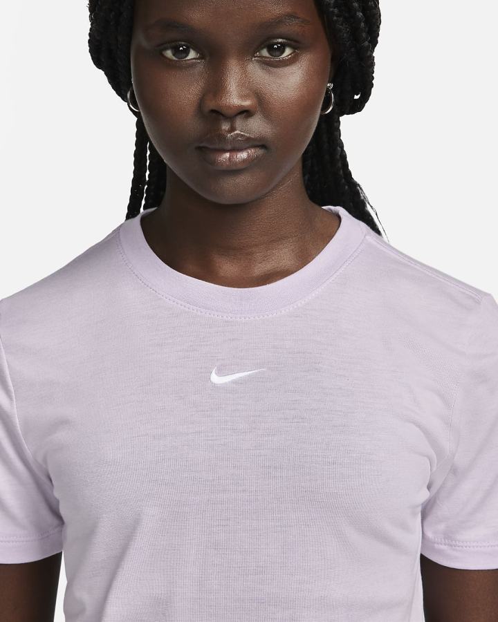 Nike Sportswear Essential Crop Top Ženske Majice Ljubičaste | HR-97423AJDV