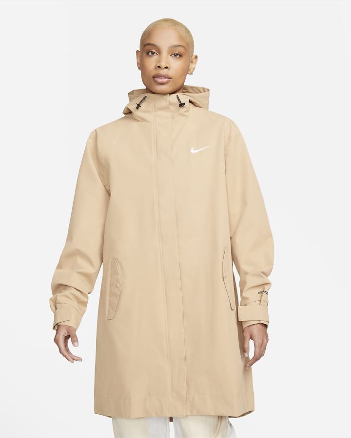 Nike Sportswear Essential Storm-FIT Woven (Plus Size) Ženske Parka Jakne Bijele | HR-31908ENCD