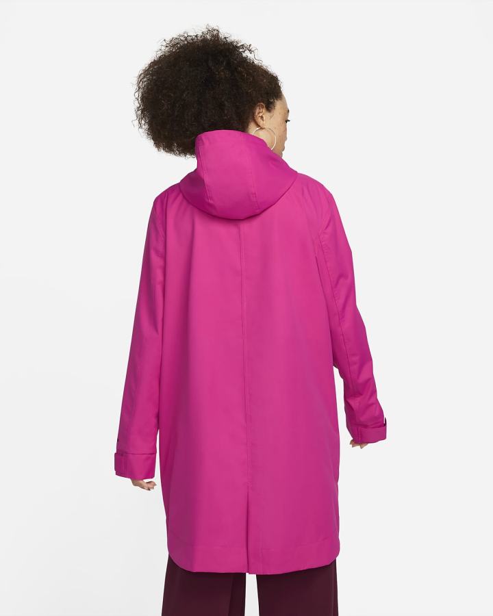 Nike Sportswear Essential Storm-FIT Woven (Plus Size) Ženske Parka Jakne Roze Bijele | HR-51064FERP