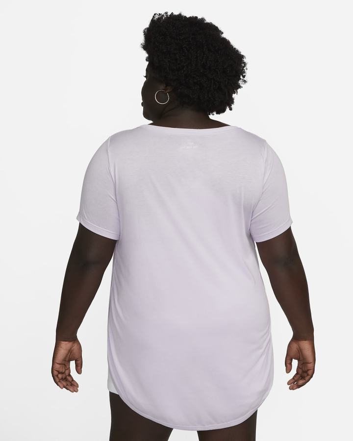 Nike Sportswear Essential Tunic (Plus Size) Ženske Majice Ljubičaste | HR-49837MBHC