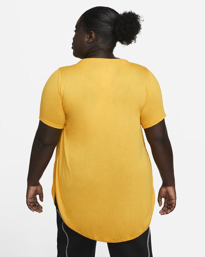 Nike Sportswear Essential Tunic (Plus Size) Ženske Majice Žute | HR-82137HATU