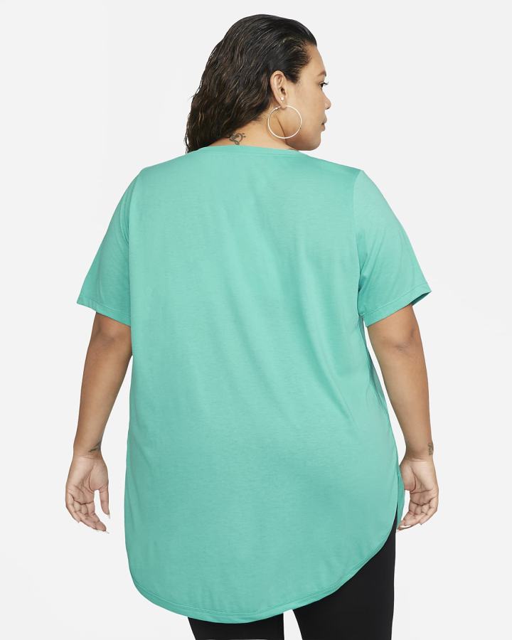 Nike Sportswear Essential Tunic (Plus Size) Ženske Majice Tirkizne | HR-98342PTSR