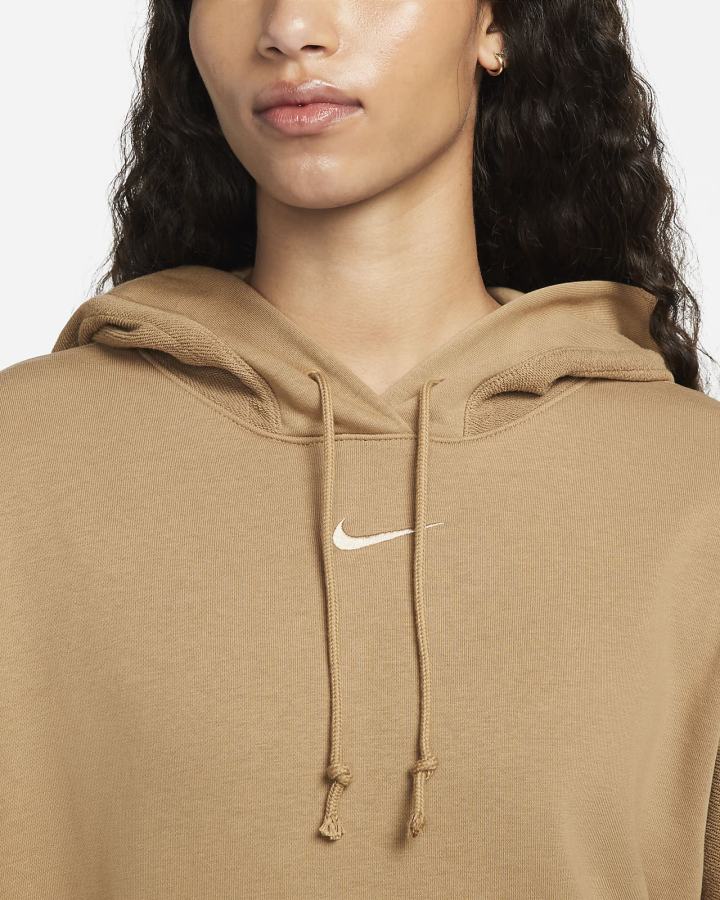 Nike Sportswear Everyday Modern Fleece Ženske Majica S Kapuljačom Smeđe | HR-42185QPOX