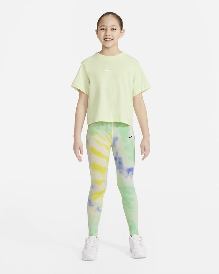 Nike Sportswear Favorites Kids Tie-Dye Za Djevojčice Tajice Menta | HR-94820IUOG