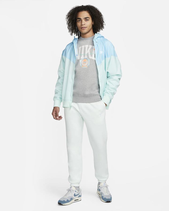 Nike Sportswear Fleece Crew Muške Dukserice Tamno Sive | HR-24793FCTR