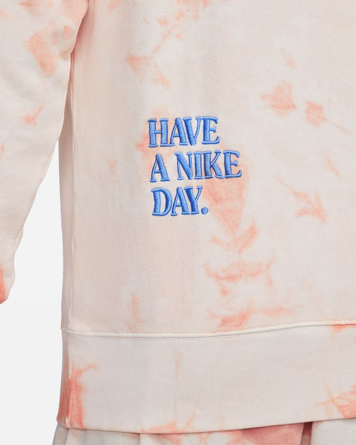 Nike Sportswear French Terry Crew Muške Dukserice Crvene Plave | HR-49276DSVF