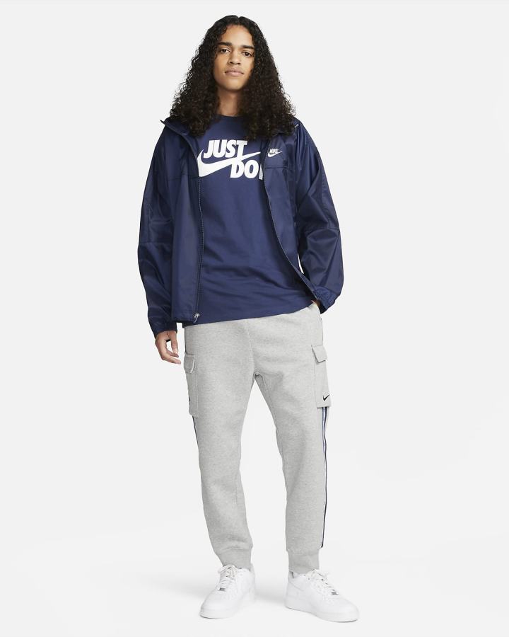 Nike Sportswear JDI Muške Majice Tamnoplave Bijele | HR-85019VBGM