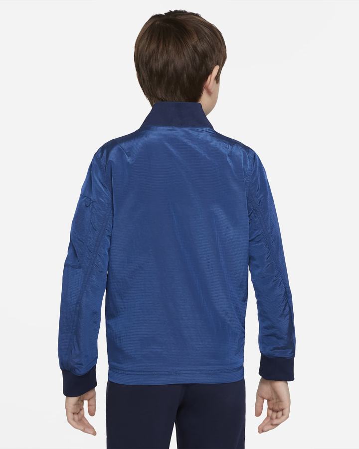 Nike Sportswear Kids Bomber Za Dječake Jakne Tamno Plave Tamnoplave | HR-58413DSIQ