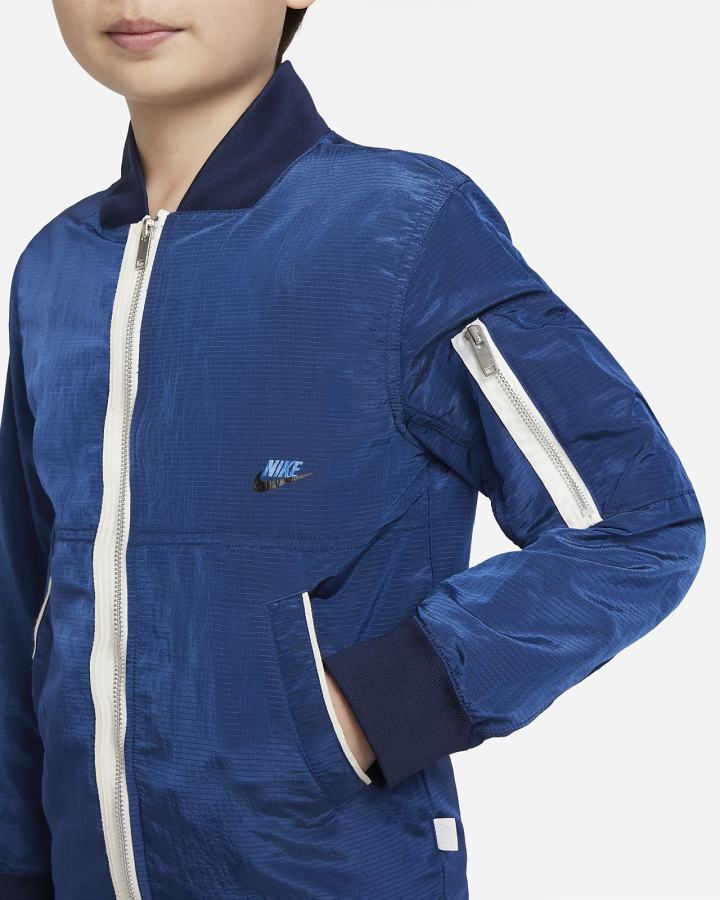 Nike Sportswear Kids Bomber Za Dječake Jakne Tamno Plave Tamnoplave | HR-58413DSIQ