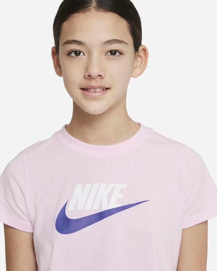 Nike Sportswear Kids Cropped Za Djevojčice Majice Roze | HR-03564KNUX