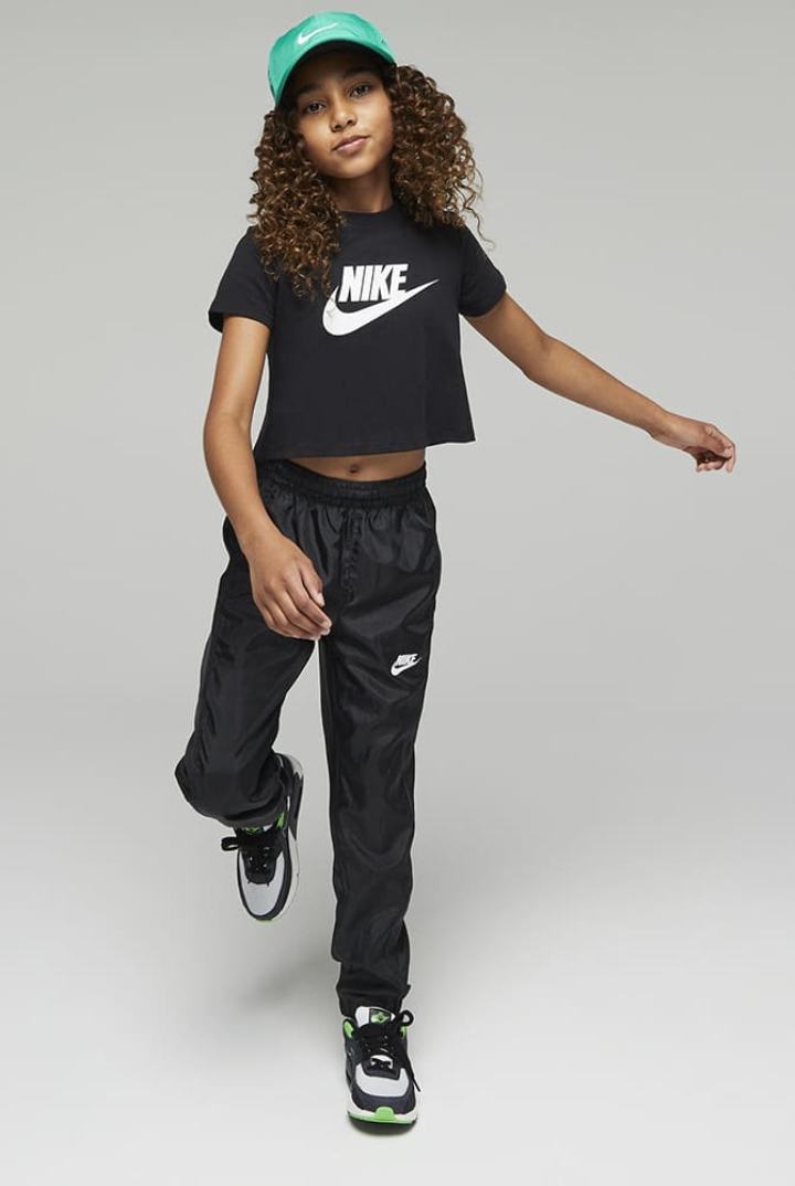 Nike Sportswear Kids Cropped Za Djevojčice Majice Roze | HR-03564KNUX