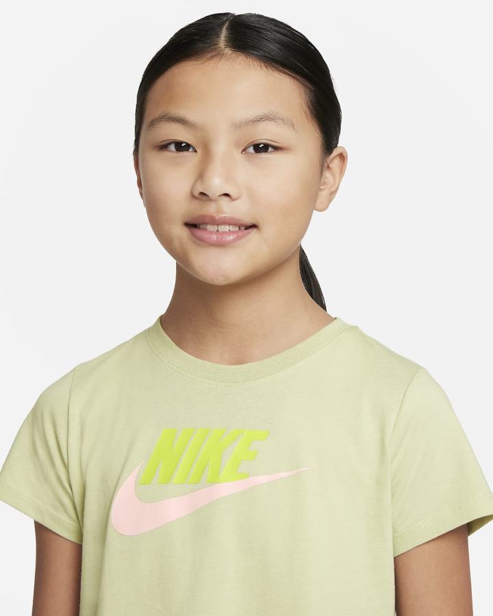 Nike Sportswear Kids Cropped Za Djevojčice Majice Maslinasto Zelene | HR-28196KTBA