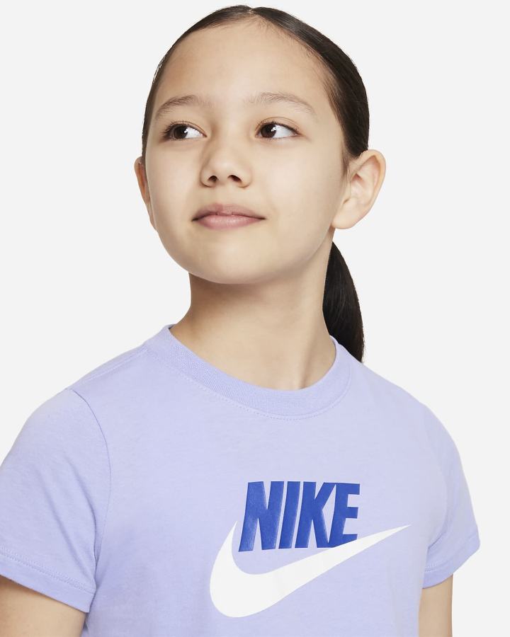 Nike Sportswear Kids Cropped Za Djevojčice Majice Ljubičaste | HR-74659PHBM