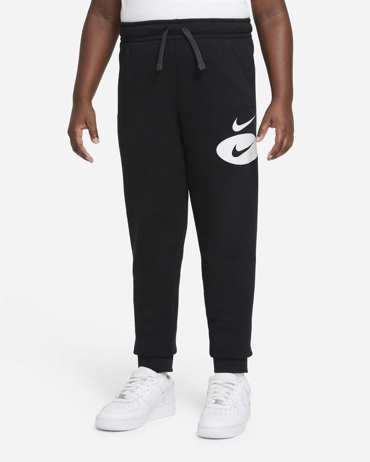 Nike Sportswear Kids (Extended Size) Za Dječake Jogger Hlače Crne Tamno Sive Bijele | HR-26915FEGO