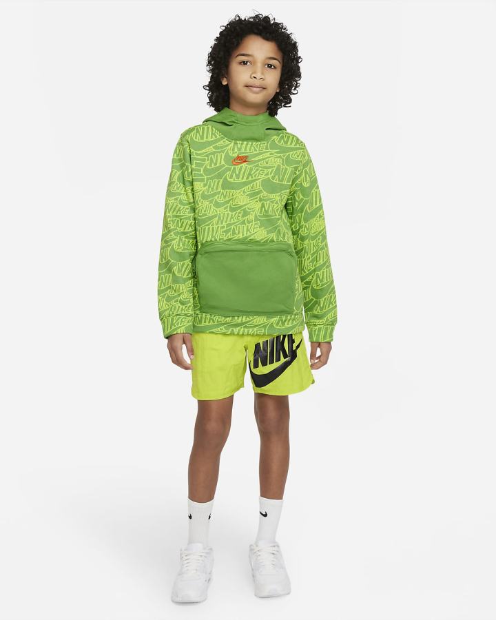 Nike Sportswear Kids French Terry Za Dječake Majica S Kapuljačom Narančaste | HR-67318ZAWD