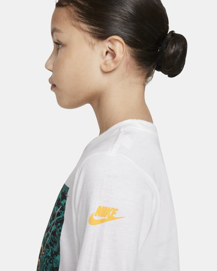 Nike Sportswear Kids Long-Sleeve Za Dječake Majice Bijele | HR-08143SROE