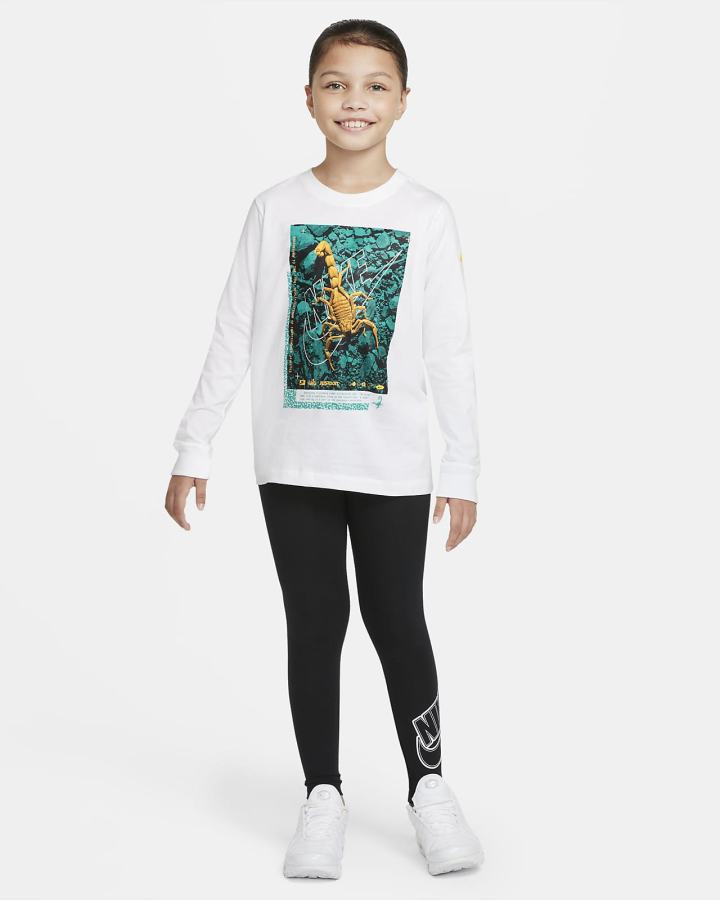 Nike Sportswear Kids Long-Sleeve Za Dječake Majice Bijele | HR-08143SROE