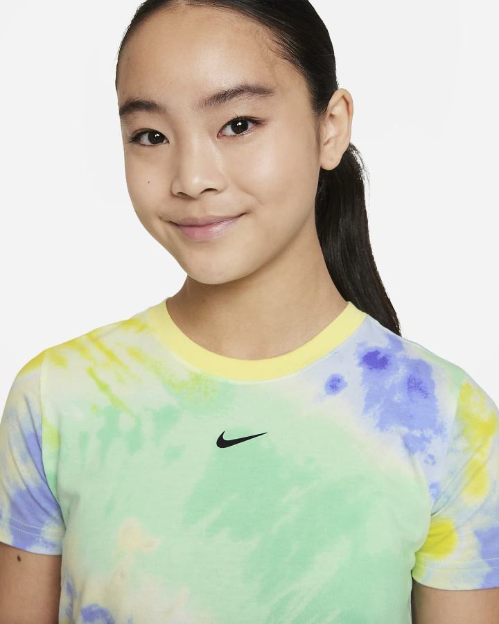 Nike Sportswear Kids Tie-Dye Za Djevojčice Haljine Menta | HR-10634QYKU