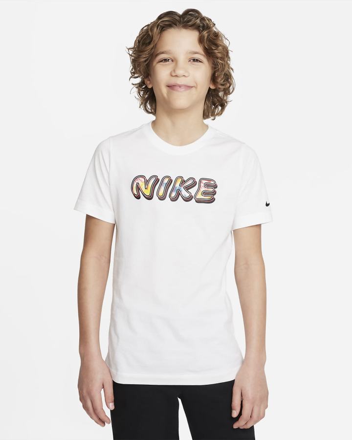 Nike Sportswear Kids Tie-Dye Za Dječake Majice Bijele | HR-23018POQY