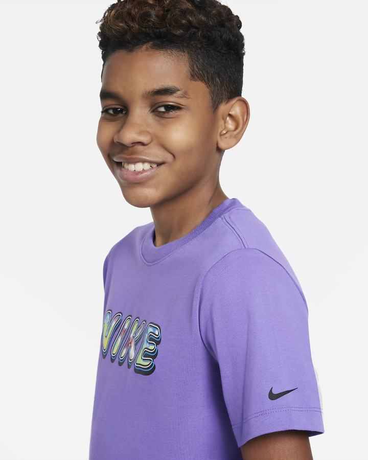 Nike Sportswear Kids Tie-Dye Za Dječake Majice Ljubičaste | HR-51398DMYS