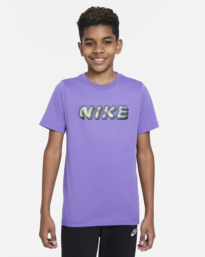 Nike Sportswear Kids Tie-Dye Za Dječake Majice Ljubičaste | HR-51398DMYS