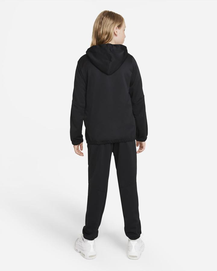 Nike Sportswear Kids Tracksuit Za Dječake Trenirke Crne Bijele | HR-61549UBMK