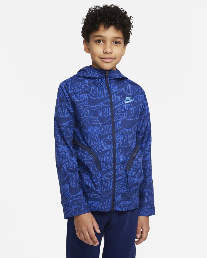 Nike Sportswear Kids Woven (Extended Size) Za Dječake Jakne Tamnoplave Plave | HR-81937XQRW