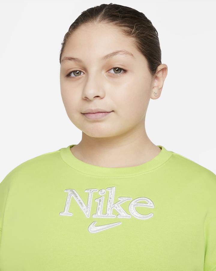 Nike Sportswear Kids Za Djevojčice Dukserice Svijetlo Limun | HR-94805HIWZ