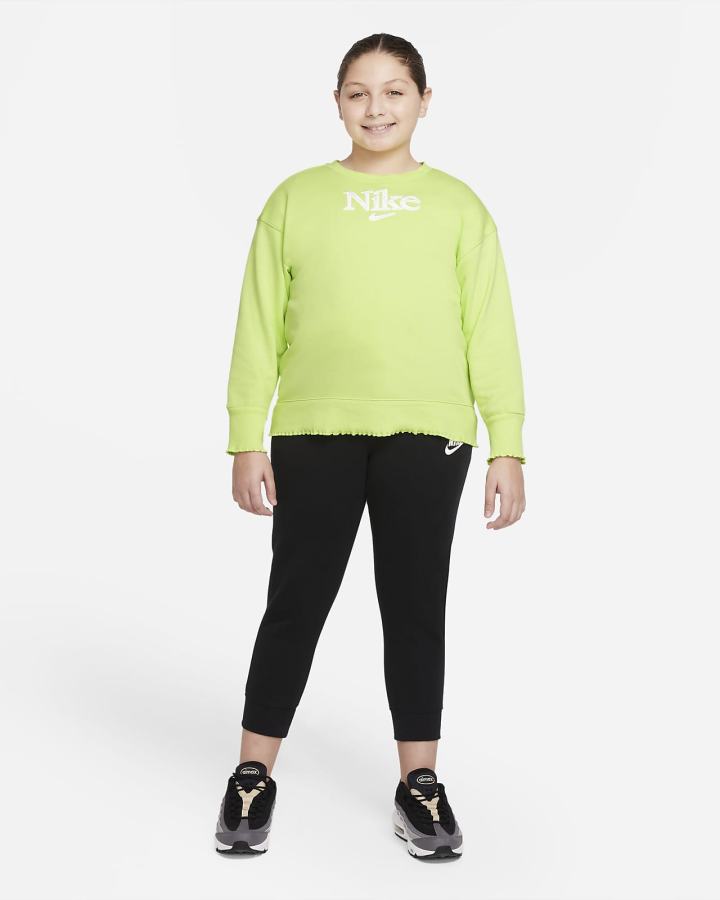 Nike Sportswear Kids Za Djevojčice Dukserice Svijetlo Limun | HR-94805HIWZ