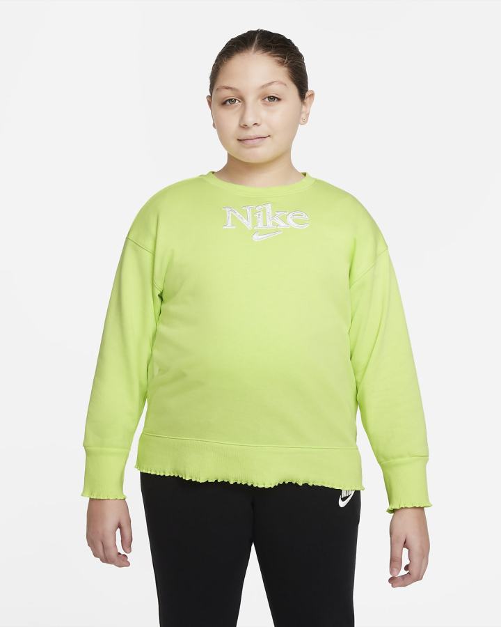 Nike Sportswear Kids Za Djevojčice Dukserice Svijetlo Limun | HR-94805HIWZ