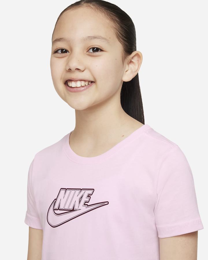 Nike Sportswear Kids Za Djevojčice Haljine Roze Tamno | HR-15867FPQG