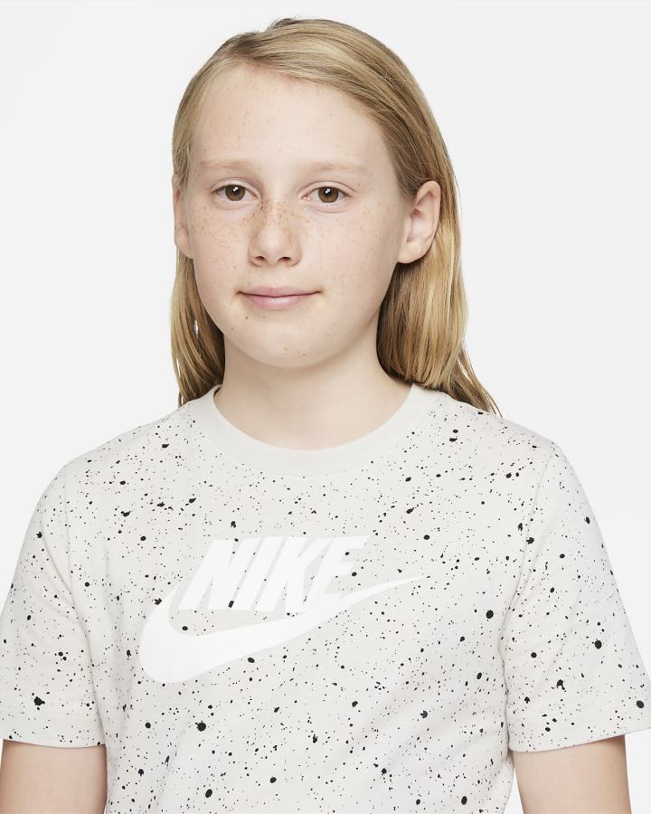 Nike Sportswear Kids Za Djevojčice Majice Svijetlo Bež | HR-01359HNEU