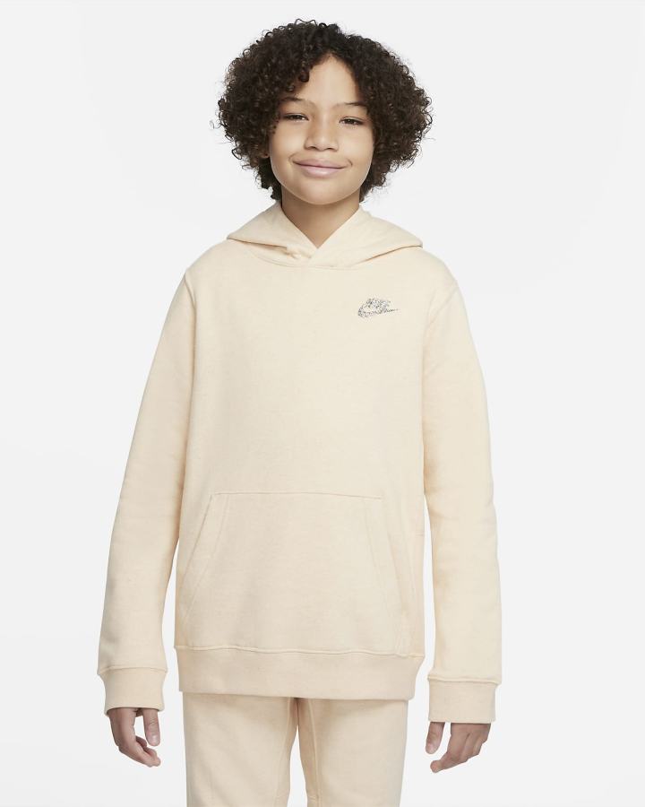 Nike Sportswear Kids Za Djevojčice Majica S Kapuljačom Bijele Crne | HR-06219WCTM