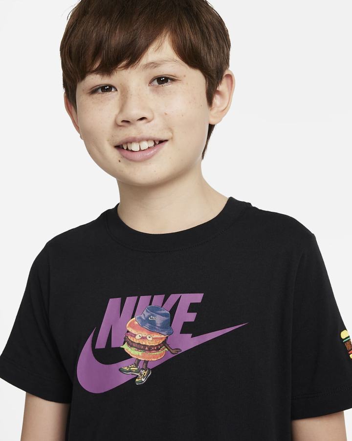 Nike Sportswear Kids Za Djevojčice Majice Crne | HR-25819QBZC